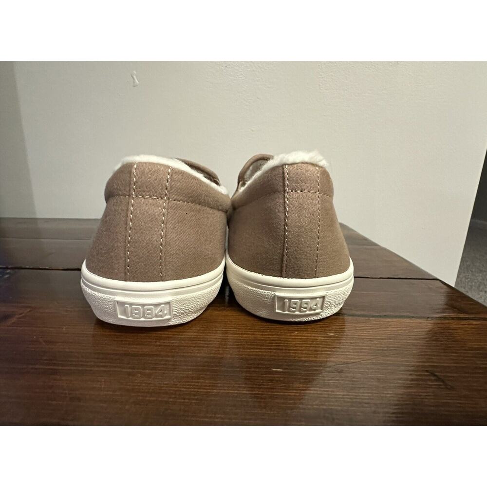 Old Navy Sherpa Lined Woman’s Loafers Size 9 Color Tan - Picture 4 of 9
